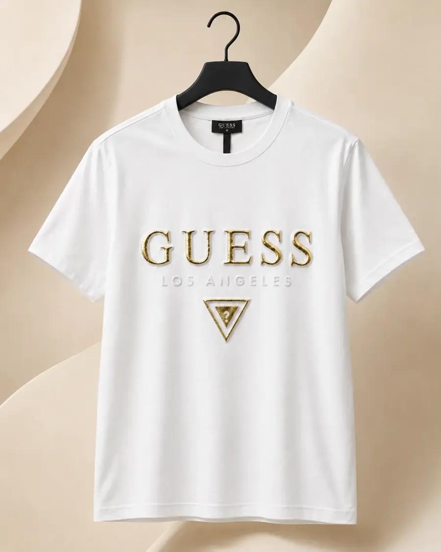 PTS01 Guess Tshirt - Color: White / Size: M